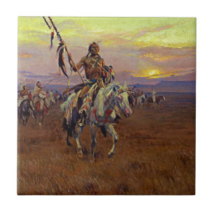 Carreau En Céramique Russell le chaman