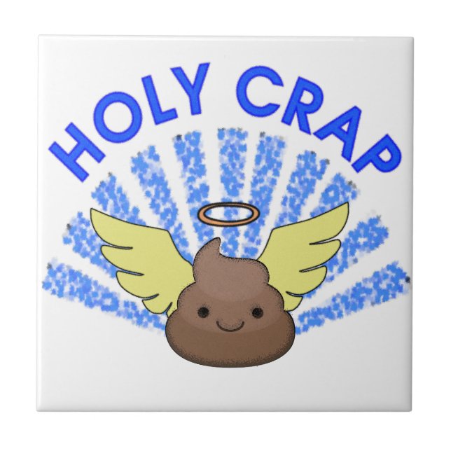 Carreau En Céramique Sacrée merde (Devant)