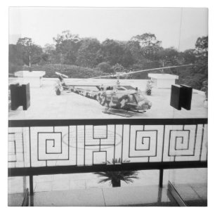 Carreau En Céramique Saigon HCMC Vietnam, hélicoptère Huey