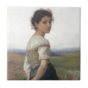 CARREAU EN CÉRAMIQUE SAINT BERNADETTE