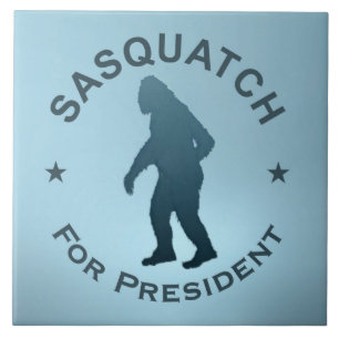 Carreau En Céramique Sasquatch, Président