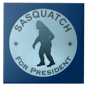 Carreau En Céramique Sasquatch, Président