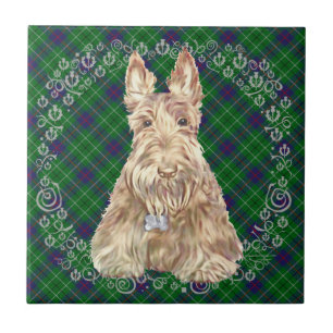Carreau En Céramique Scottie Duncan Tartan