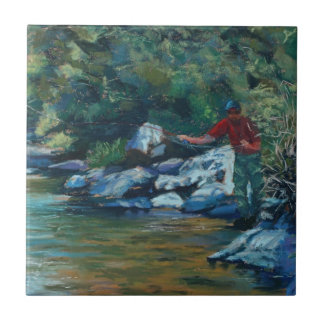 Carreau En Céramique Se faufiler sur un arc-en-ciel