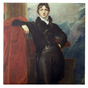 Carreau En Céramique Seigneur Granville Leveson-Gower, plus tard ęr