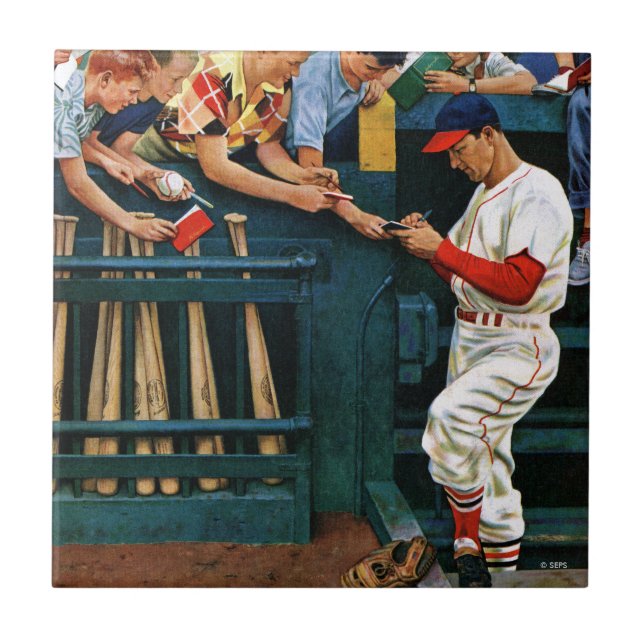 Carreau En Céramique Session manuscrite (Devant)