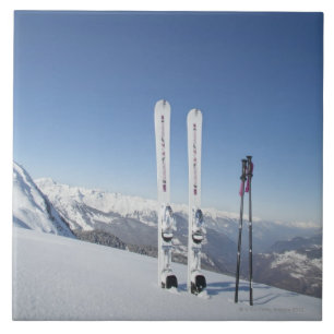 Carreau En Céramique Skis et ski Polonais