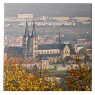 Carreau En Céramique Skyline de Bamberg, Allemagne