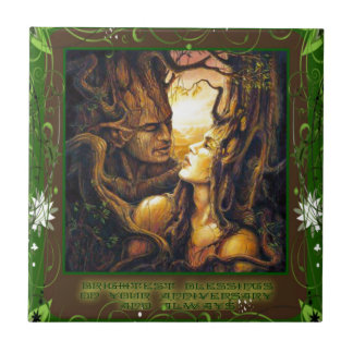 Carreau En Céramique Spiritueux de la forêt