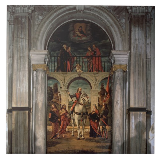 Carreau En Céramique St Vitalis et saints (Devant)