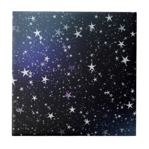 Carreau En Céramique Star Gazer Nature Sky Space Peace Love Destiny