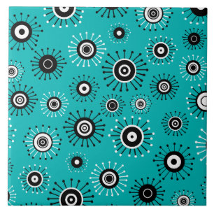 Carreau En Céramique Starburst Retro Mod