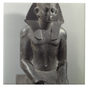 Carreau En Céramique Statue de Sesostris III (1887-49 AVANT JÉSUS