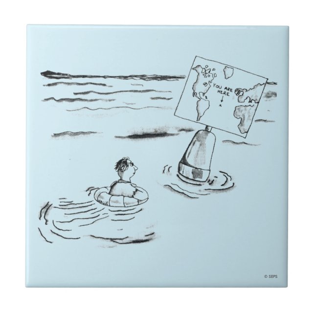 Carreau En Céramique Strandé (Devant)