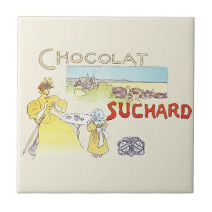 Carreau En Céramique Sucre de bonbons victoriens au chocolat français