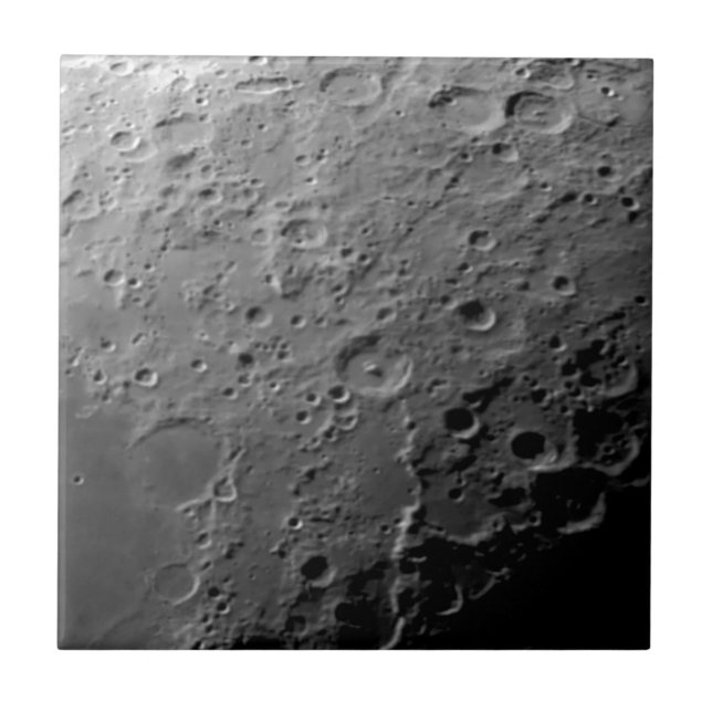 Carreau En Céramique Surface de lune (Devant)