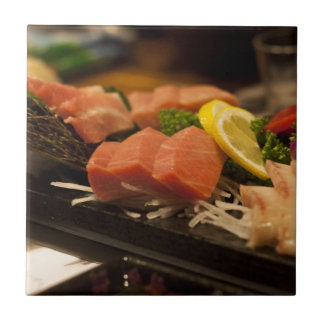 Carreau En Céramique Sushi Time Tuna Party Tuna Poisson Aliments