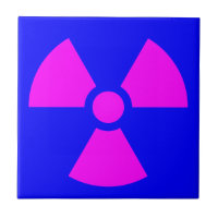 Symbole d'avertissement de rayonnement