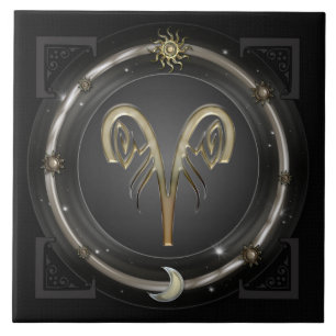 Carreau En Céramique SYMBOLE Zodiaque Aries