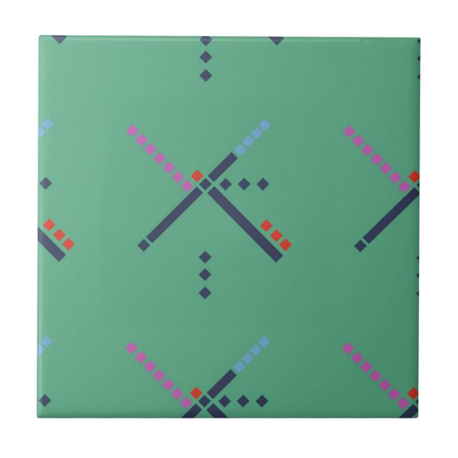 Carreau En Céramique Tapis d'aéroport de PDX (Devant)