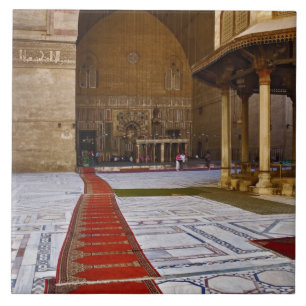 Carreau En Céramique Tapis de prières menant à la mosquée islamique,