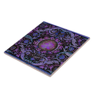 Carreau En Céramique Tapis de savonnerie 1 (violet)