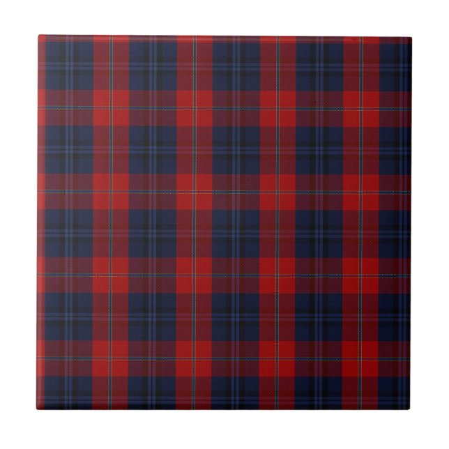 Carreau En Céramique Tartan de clan de McKnight (Devant)