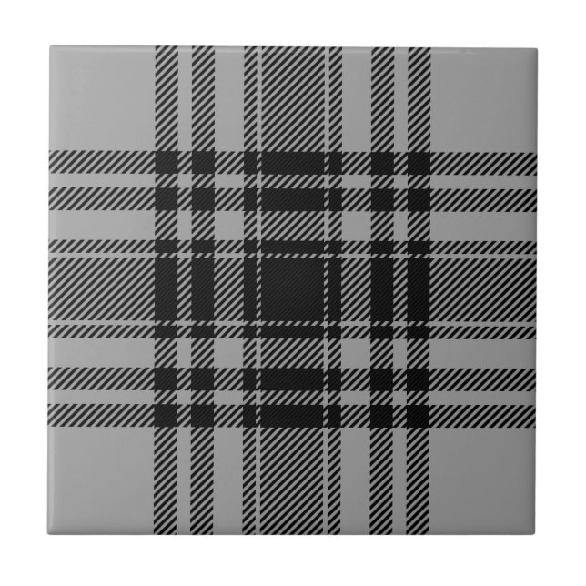 Carreau En Céramique Tartan de MacKnight de clan (Devant)