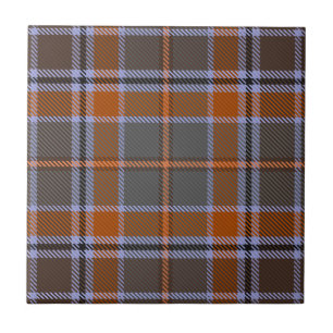 Carreau En Céramique Tartan d'Irlandais de Leitrim du comté