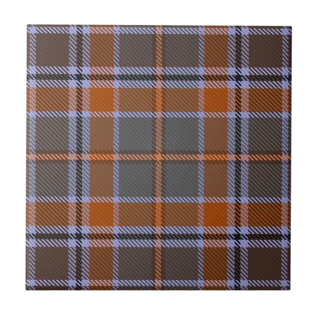 Carreau En Céramique Tartan d'Irlandais de Leitrim du comté (Devant)