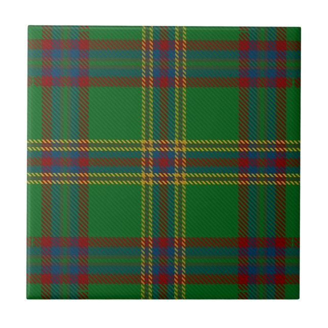 Carreau En Céramique Tartan d'Irlandais de Westmeath du comté (Devant)