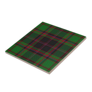 Carreau En Céramique Tartan Expressions Écossaises Clan Buchan
