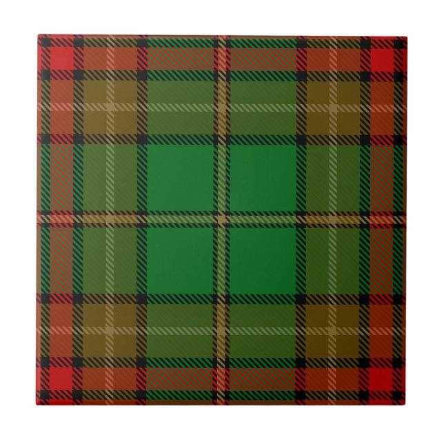 Carreau En Céramique Tartan irlandais du comté de Cavan (Devant)
