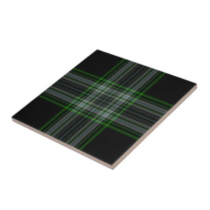 Carreau En Céramique Tartan Plaid
