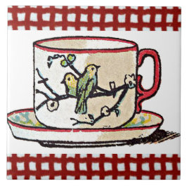 Carreau En Céramique Tasses de thé