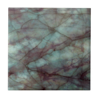 Carreau En Céramique Teal and Purple Fluorte Marble