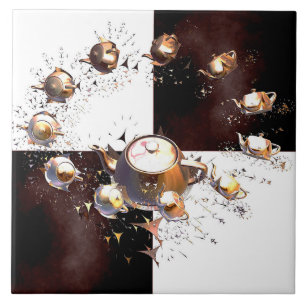 Carreau En Céramique Teapot