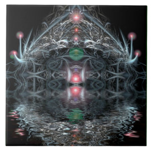 Carreau En Céramique Temple magique Visionnaire Art Carrelage en cérami