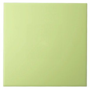 Carreau En Céramique Tendance de couleur vert pâle pâle Vintage jaune