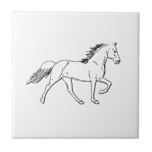 Carreau En Céramique Tennessee Walking Horse