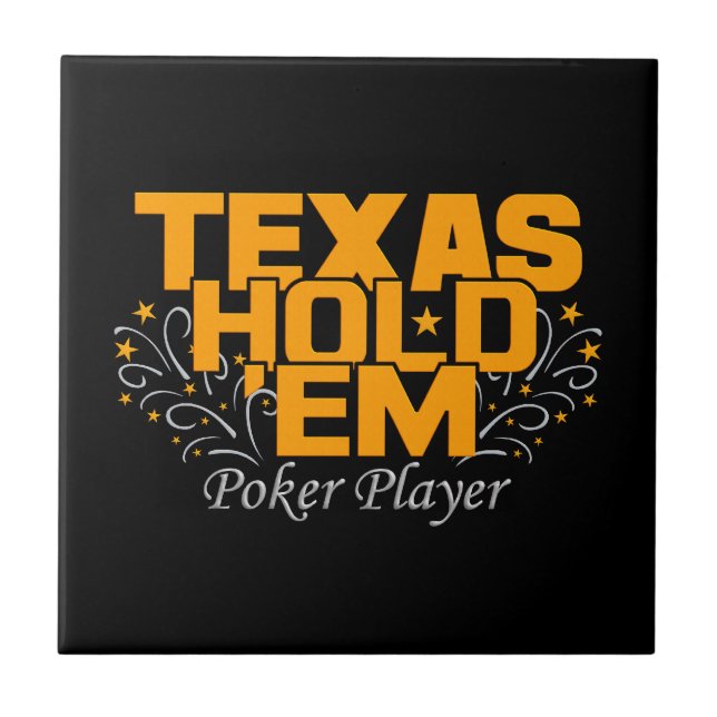 Carreau En Céramique Texas Hold 'Em tuile (Devant)