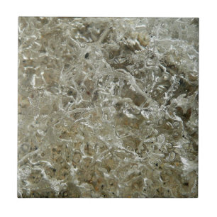 Carreau En Céramique Texture de glace glaciaire abstraite de la nature