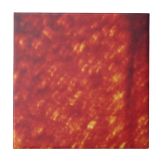 Carreau En Céramique Texture scintillante rouge de lave