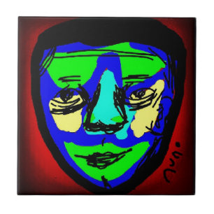 Carreau En Céramique The Mask