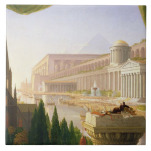 Carreau En Céramique Thomas Cole - Le rêve de l'architecte