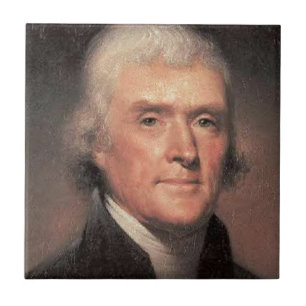 Carreau En Céramique Thomas Jefferson