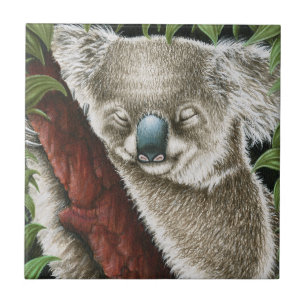 Carreau En Céramique Tile de Koala endormie