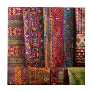 Carreau En Céramique Tissus du Bhoutan à vendre