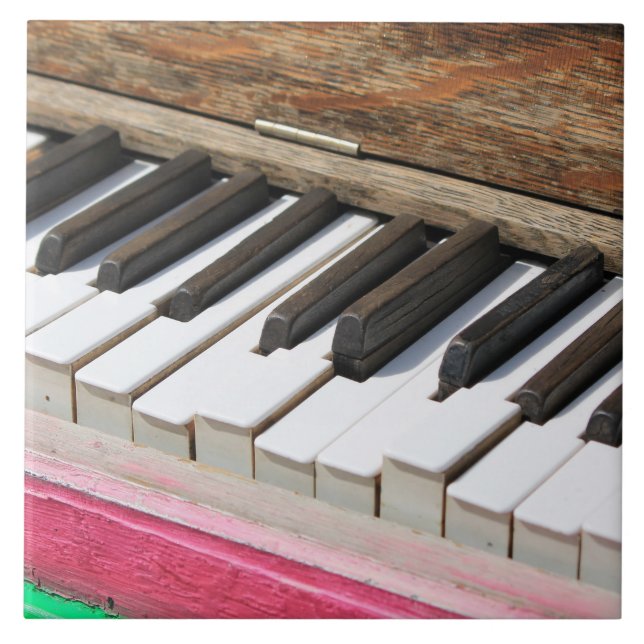 Carreau En Céramique Touches de piano 2 (Devant)