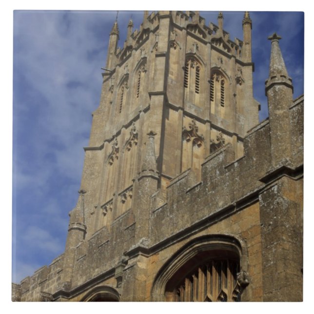 Carreau En Céramique Tour de l'église St. James, Chipping Camden (Devant)